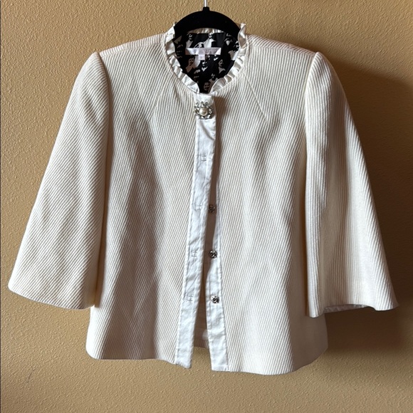 Rebecca Taylor Jackets & Blazers - Rebecca Taylor size 2 Elegant White Women's Jacket